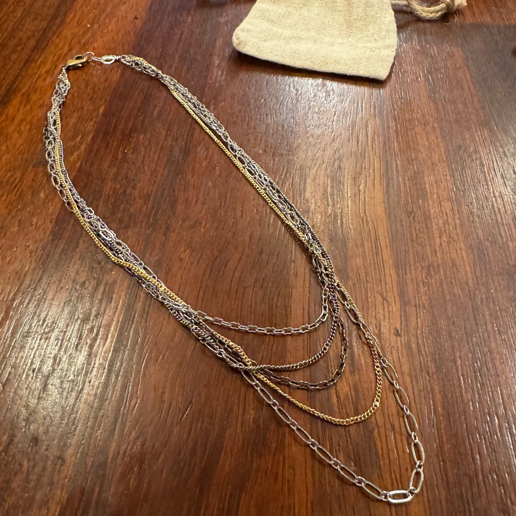 Dannijo Layered Chain Necklace